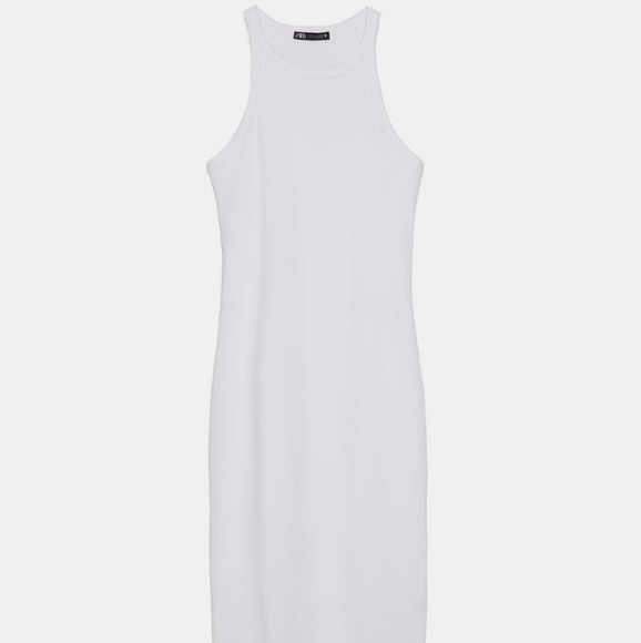 Zara | Dresses | Zara Ribbed Halter 